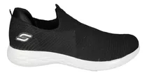 Zapatilla Deportiva Soft Color Negro Elastizada 36 Al 45