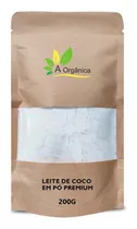 Leite De Coco Em Pó Premium  200g À Orgânica