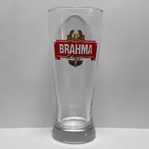 Vaso Coleccionable Tipo Flauta De Cerveza Brahma