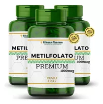 Metilfolato 1000mcg 120 Caps Linha Premium