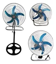 Pack 2 Ventilador Metálico 18 Pulgadas 5 Aspas Pared Y Mesa