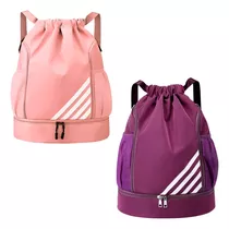 Kit 2 Un Mochila Bolsa Esportiva Bag Impermeável Reforçada