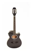 Guitarra Electroacustica Memphis A95n Nylon Black