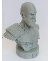 Busto Kratos God Of War Action Figure Estatueta Boneco