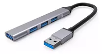 Hub Usb 4 Puertos 3.0 Pc Notebook Windows Mac Linux Clicshop