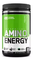 Suplemento En Polvo Optimum Nutrition  Essential Amin.o. Essential Amin.o. Energy Aminoácidos Sabor Green Apple En Pote De 270g