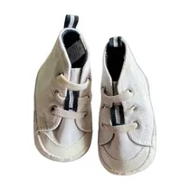 Zapatillas Botitas Blancas Bebe Recién Nacido Talle 1 Nuevo