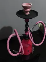 Hooka Rosada Dos Mangueras