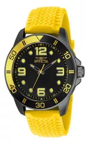 Reloj Para Hombres Invicta Pro Diver 40037 Amarillo Color De La Correa Bronce De Cañón