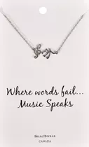 Shag Wear Dream And Music Inspirations Quote Collar Con