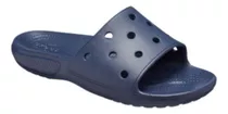 Ojotas Classic Crocs Slide Navy Unisex Envíos País