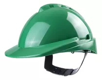 Casco De Trabajo Libus Milenium+arnés Plástico Verde