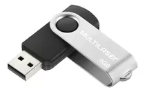 Pen Drive Usb Twist 8gb Multilaser Pd587 Excelente