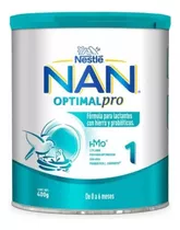 Leche De Fórmula En Polvo Sin Tacc Nestlé Nan Optipro 1 En Lata De 1 De 400g - 0  A 6 Meses