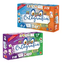 Kit 2 Jogos De Olho Na Ortografia R-rr S-ss C-ç X-ch G-j