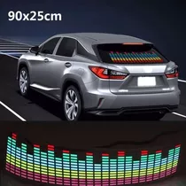 Sticker Ecualizador Led Audiorítmico Para Auto Tuning Luneta