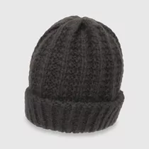 Gorro De Niño De Lana Gris (2 A 12 Años)