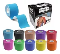 Rollo De Cinta Kinesiologica Neuromuscular Kinesiotape Color Colores