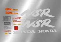 Calcos Honda Nsr 125f 1990, 91 Completo Advertencias