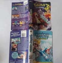 Pokemon Caratulas Vhs Original (usadas) Valor Cada Una