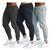 Jogger Pantalón Deportivo En Tela De Mono Pack 3 Unidades 