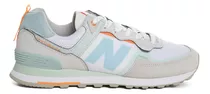 Zapatillas New Balance 574 Mujer Moda Gris