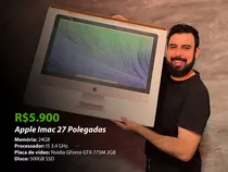 Apple iMac 27 Polegadas Com 24gb De Memória