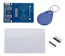 Kit Llavero Tarjeta Y Lector Rfid Mf Rc522 13.56mhz Garantia