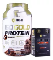 Combo Fitness Gold Nutrition Proteína Isolada + Lipoburn