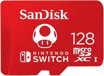 Memoria Sandisk Nintendo Switch 128gb Micro Sd