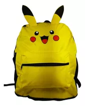 Mochila Escolar De Costas Pokémon Pikachu Juvenil Cor Amarelo