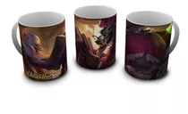 Caneca League Of Legends (gamer): Warwick, Lobo Mau