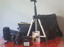 Camara Nikon D3500 Con Dos Lentes Mas Accesorio. Casi Nueva