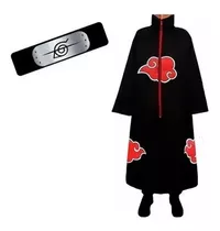 Manto Akatsuki/cosplay/fantasias /naruto/gola Dura -