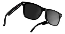 Gafas De Sol Tipo Wayfarer Audio Bluetooth Manos Libres Ip67 Color Negro