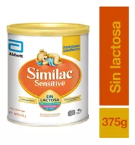 Leche De Fórmula En Polvo Sin Tacc Abbott Similac Sensitive Sin Lactosa En Lata De 1 De 375g - 0  A 12 Meses