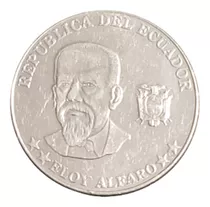 Moneda 50 Centavos 2000 Ecuador Error Pieza 2395