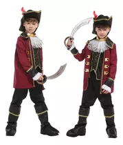 Traje De Pirata Do Capitão Jack Sparrow De Purim Para Hall