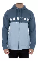 Burton Virtual Fz Hoodie Petroleo Trellis Buzo