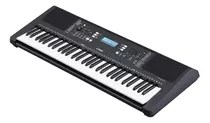 Teclado Sensitivo De 5 Octavas De 61 Teclas Yamaha Psre373 Color Negro