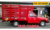 Taxi Carga, Mudanzas Económicos. Disponible Inmediata 