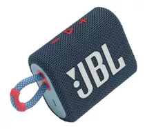 Parlante Jbl Go 3 Portátil Con Bluetooth Waterproof  Blue Y Pink