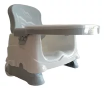 Silla Booster De Comer Para Bebe Mega Baby Portatil Creciend Color Gris Booster P Comer Mega Baby