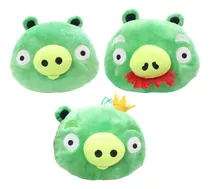 Peluches Angry Birds Cerditos Set 3 Puerquitos