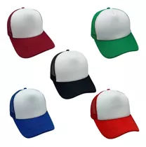 10 Gorras Trucker Camionero Para Sublimar Calidad Premium 