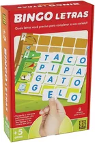 Jogo Bingo Letras