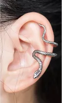 Zarcillos Ear Cuff Midi Ring Serpiente Culebra Garra Dragon