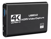 Caja De Vídeo Y Audio De Capturadora De Video Hdmi Usb