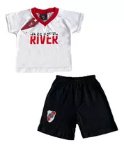 Conjunto De Bebé River Plate Producto Con Licencia Oficial 