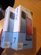 Tekno Pop 7 64gb , 4gb De Ram Azul Nuevo Caja 